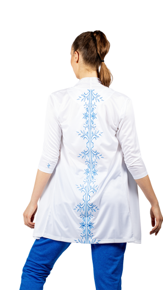 Women's Embroidered Loose-Fit Shrug