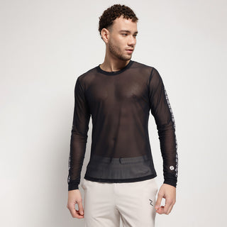 Men's Mesh Layering Top