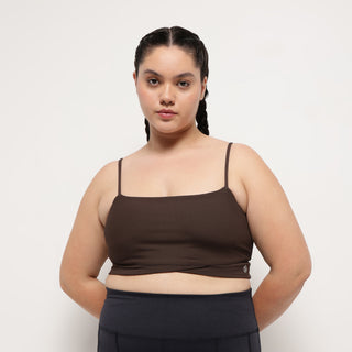 Long-Line Ribbed Pilates Bralette