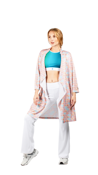 Women's Loose-Fit Printed Shrug