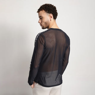 Men's Mesh Layering Top
