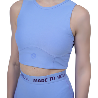 Purple Ice Corset High Intensity Sports Bra