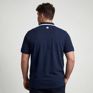 Pearl White - Midnight Blue