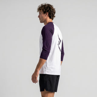 White & Purple