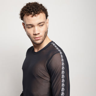 Men's Mesh Layering Top