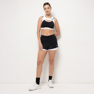 High-Intensity Sports Bra – Arctic White