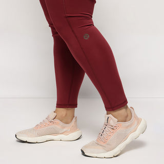 Sculpt Fit 7/8 Leggings - Crimson Red