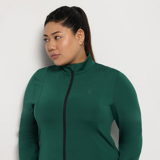 Women's Front-Zip Longline Jacket