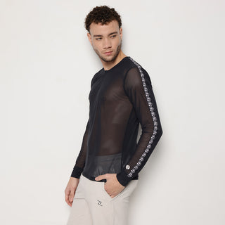 Men's Mesh Layering Top