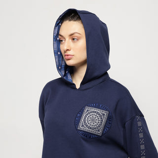 Unisex Detachable Cord Set Hoodie