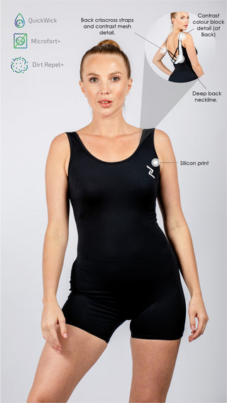 Women's Sleeveless Yoga Bodysuit
