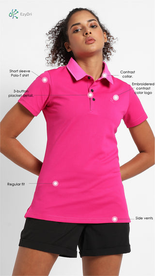 Women's Short-Sleeve Polo