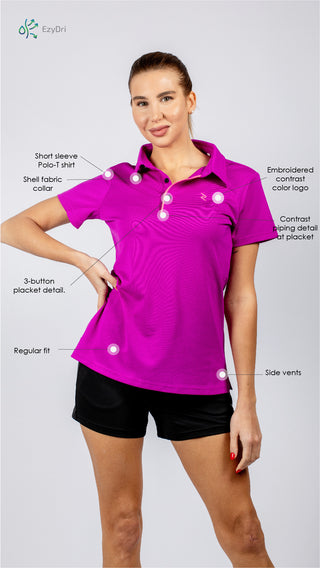 Women's Short-Sleeve Polo