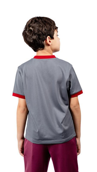 Boy's V-neck Short Sleeve Tee