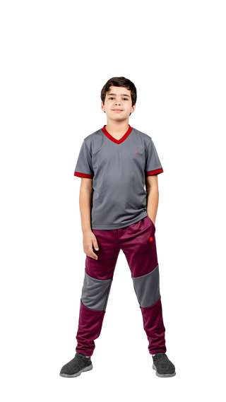 Boy's V-neck Short Sleeve Tee