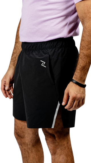 Men's Training Shortswith Built-in Inner Shorts